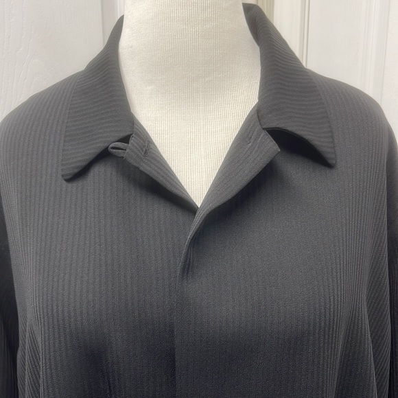 Harve Bernard Black Ribbed Blazer Jacket Coat 18W - Picture 4 of 12